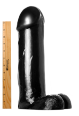 XR Brands The Titan Dildo - XXL - 14.5 inch - Black