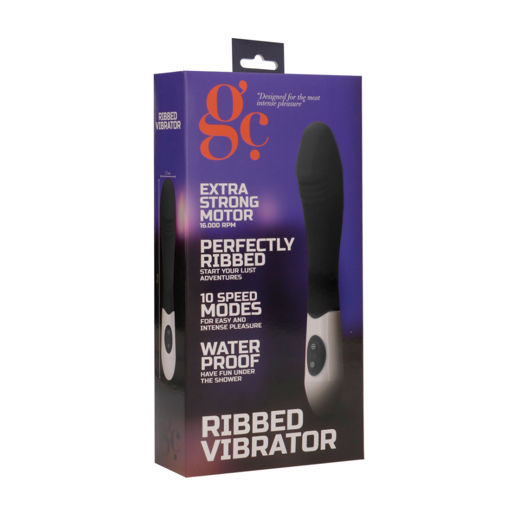 GC by Shots Ribbed Vibrator