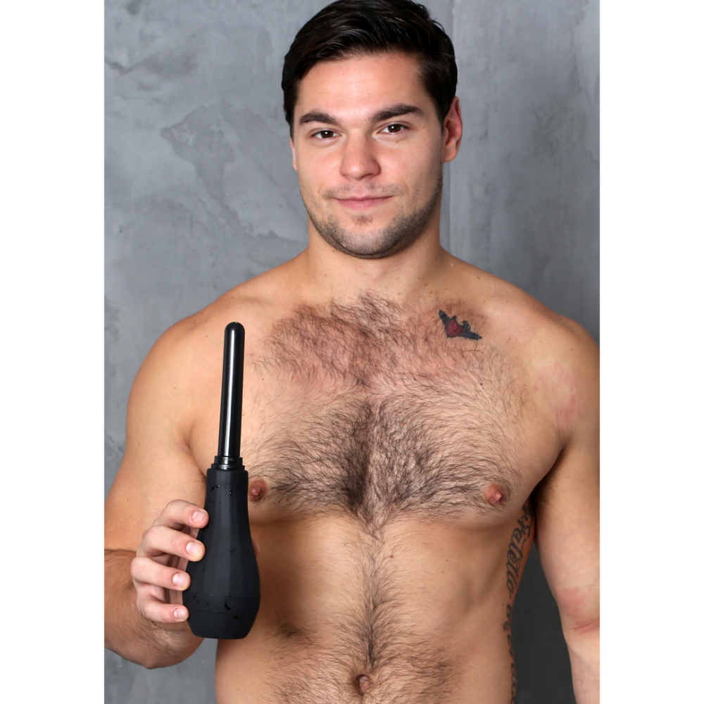 PerfectFitBrand Ergoflo Extra - Anal Shower - Black