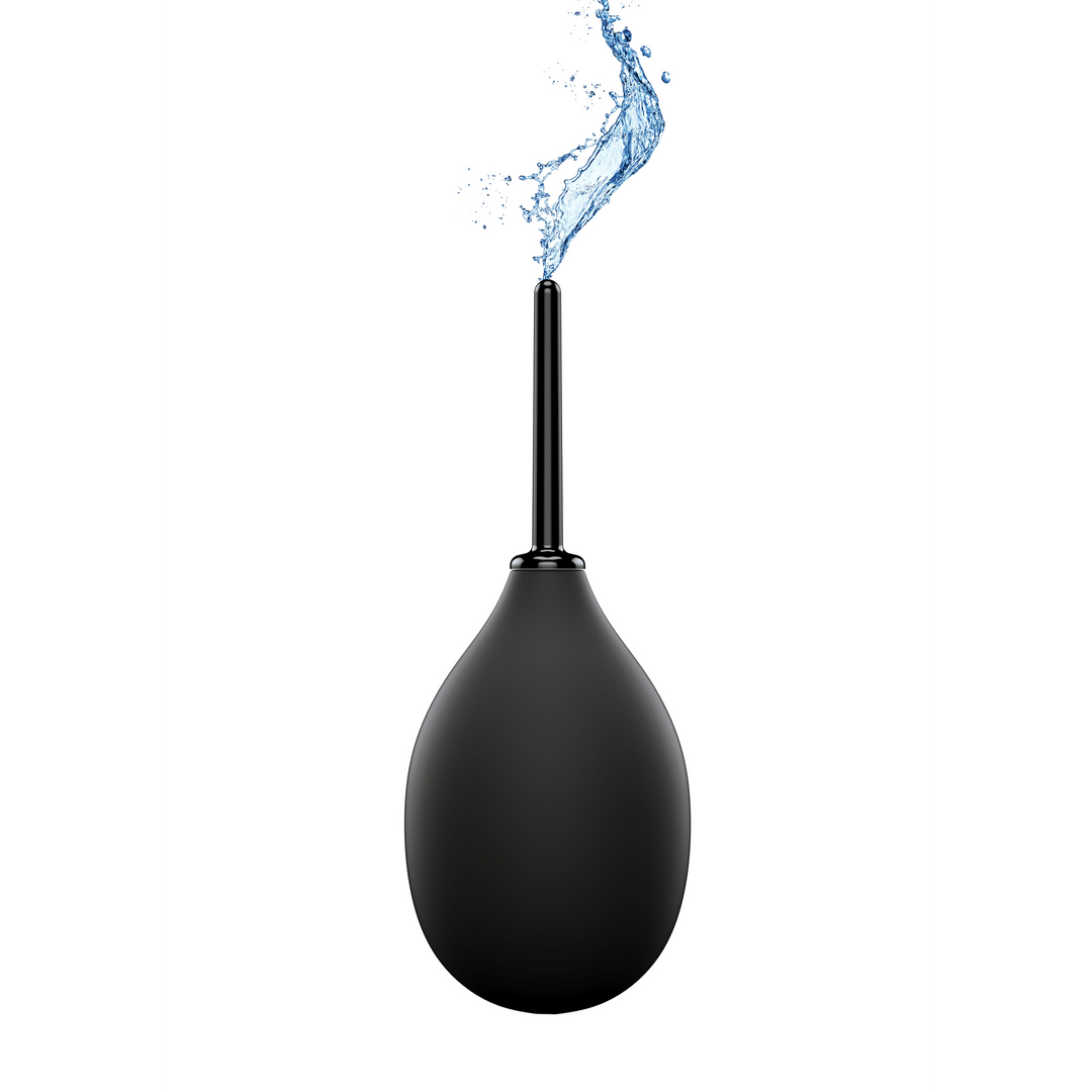 Image of PerfectFitBrand Ergoflo Impulse - Anal Shower - Black