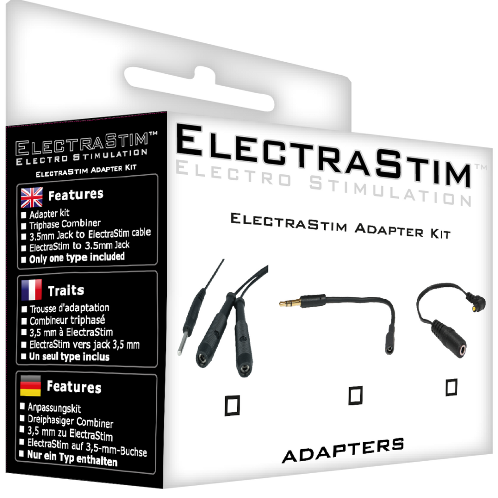 ElectraStim Adapter Kit - 3.5mm to ElectraStim Standard Socket