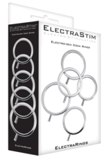 ElectraStim Solid Metal Cockring Set