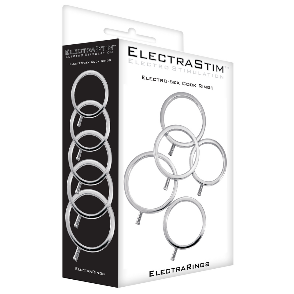 ElectraStim Solid Metal Cockring Set