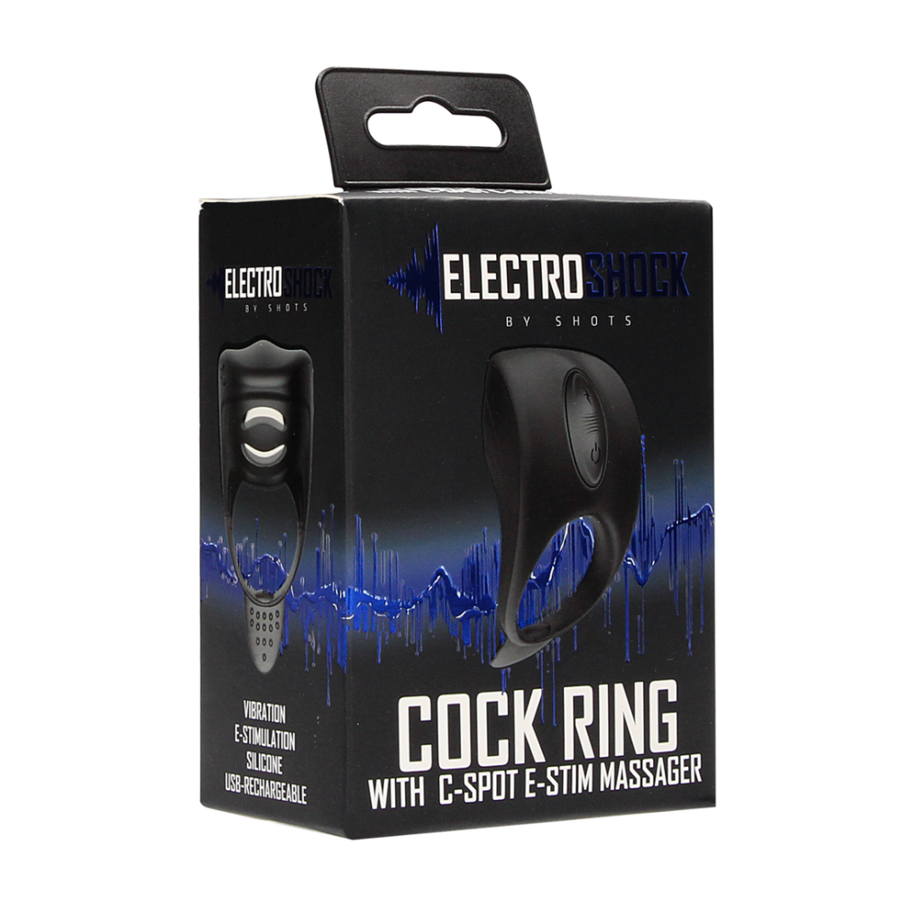 ElectroShock by Shots E-Stimulation Cockring / C-Spot Massager