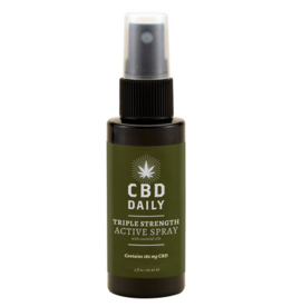 Earthly body CBD Daily Active Spray with Triple Action - 2 fl oz / 60 ml