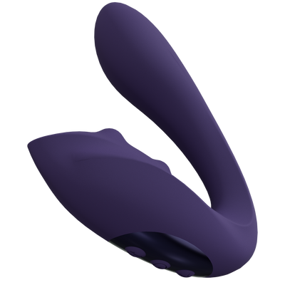 Image of VIVE by Shots Yuki - Dual Motor G-Spot Vibrator with Massaging Beads - Purple