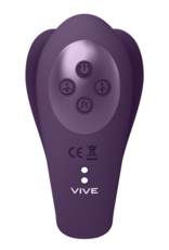 VIVE by Shots Yoko - Triple Action Vibrator Dual Prongs with Clitoral Pulse Wave