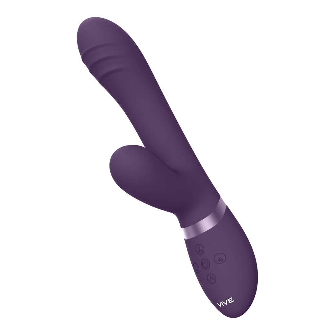VIVE by Shots Tani - Finger Motion with Pulse-Wave Vibrator - Purple