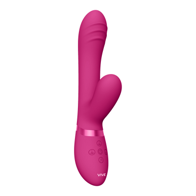 VIVE by Shots Tani - Finger Motion with Pulse-Wave Vibrator - Pink