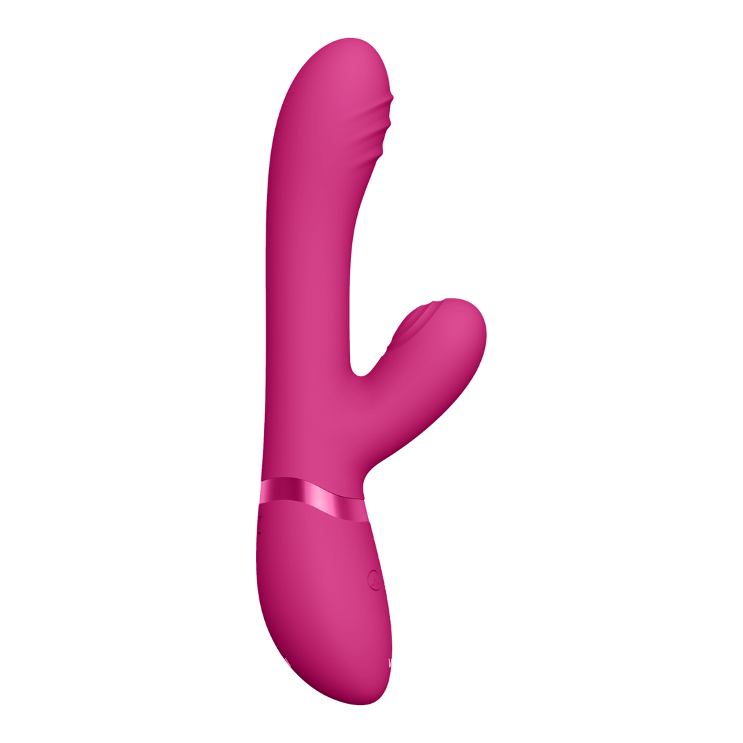 VIVE by Shots Tani - Finger Motion with Pulse-Wave Vibrator - Pink