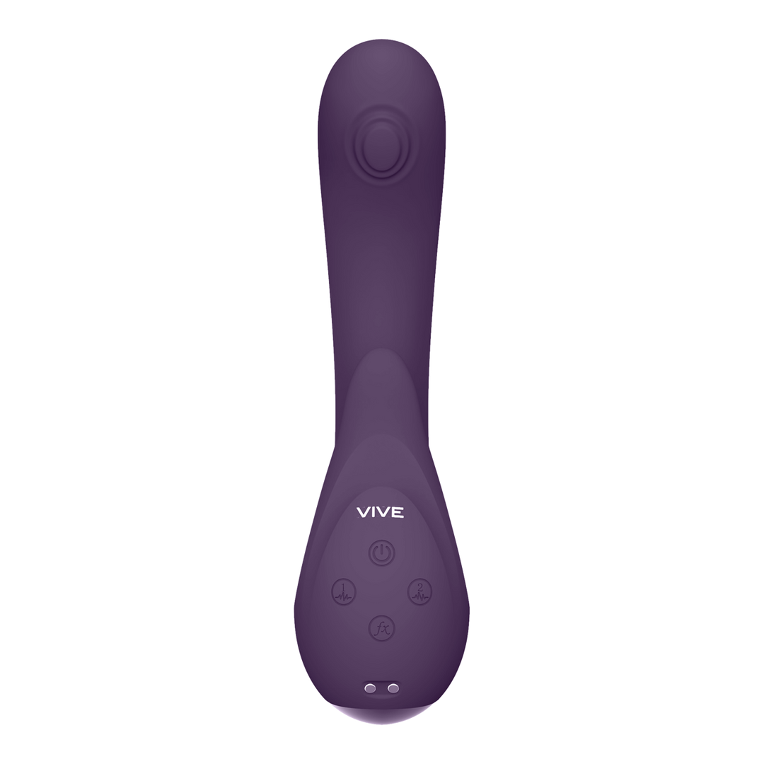 VIVE by Shots Miki - Pulse Wave  Flickering G-Spot Vibrator - Purple