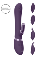 VIVE by Shots Etsu - Pulse Wave G-Spot Rabbit  Clitoral Stimulator - Purple