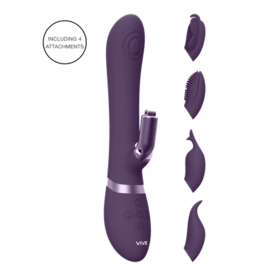 VIVE by Shots Etsu - Pulse Wave G-Spot Rabbit  Clitoral Stimulator - Purple