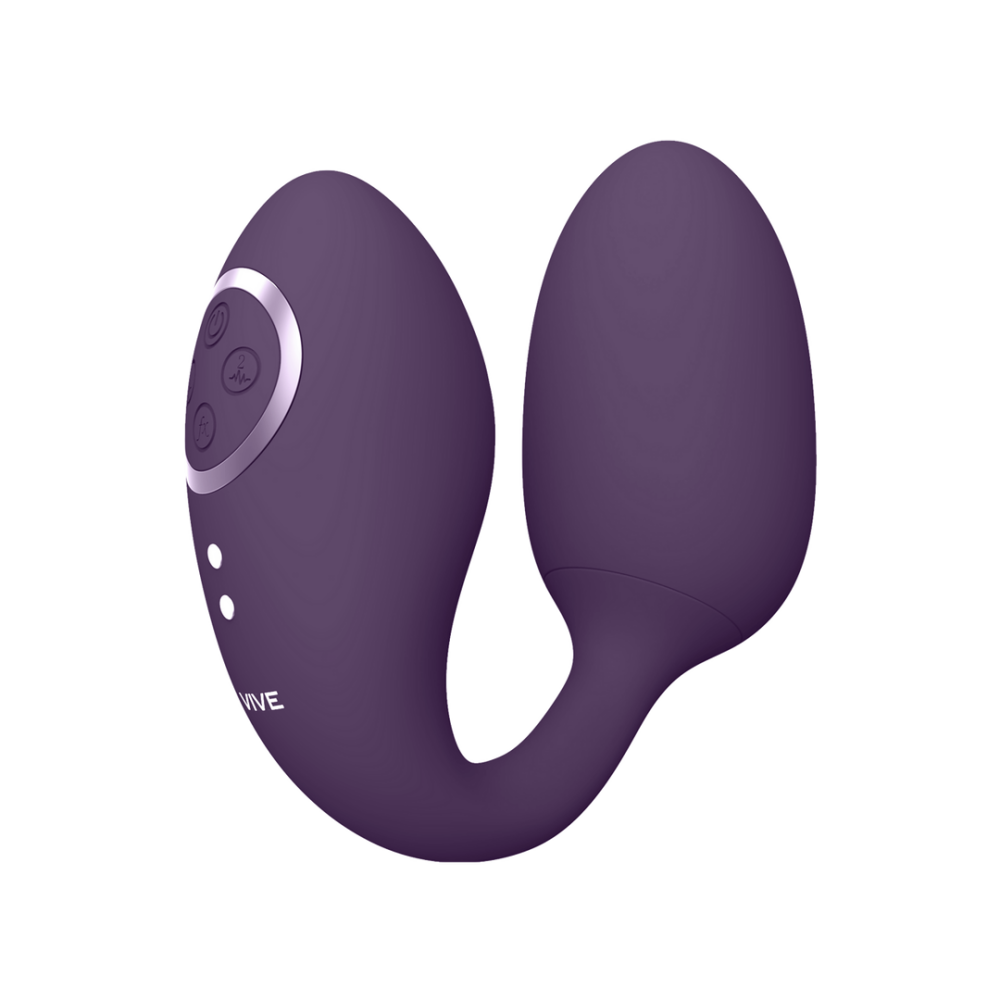 VIVE by Shots Aika - Pulse Wave  Vibrating Love Egg - Purple