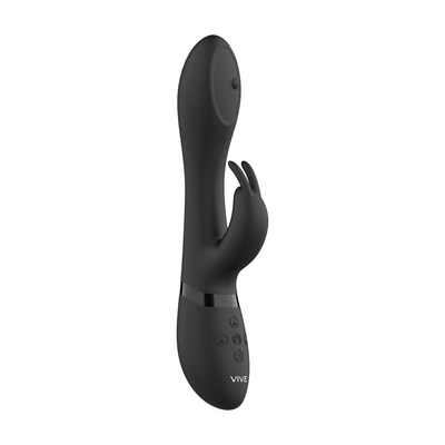 Image of VIVE by Shots Mira - Spinning G-spot Rabbit - Black