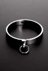 Steel by Shots Stylish Slave Collar with Gemstones - US Size 16 / EU Size 44