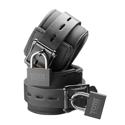 Image of XR Brands Neoprene Handcuffs with Lock