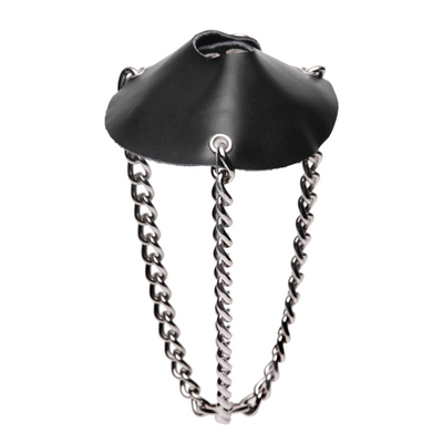 Image of XR Brands Leather Parachute Ball Stretcher