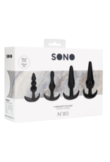 Sono by Shots No.80 - 4-Piece Butt Plug Set