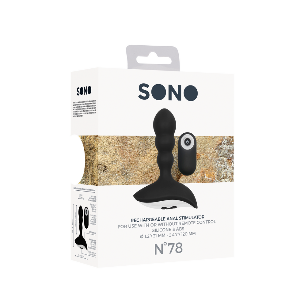 Sono by Shots No.78 - Rechargeable Anal Stimulator