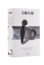 Sono by Shots No.2 - Butt Plug with Cockring