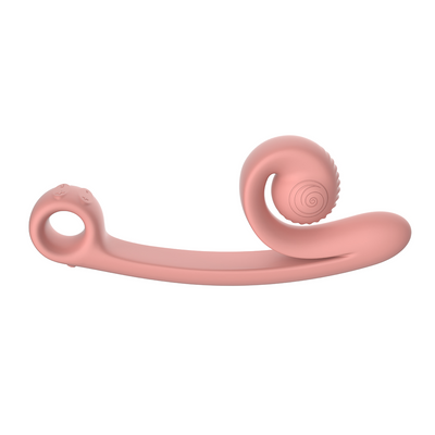 Image of Snail Vibe Snail Vibe - Curve Vibrator - Peachy Pink