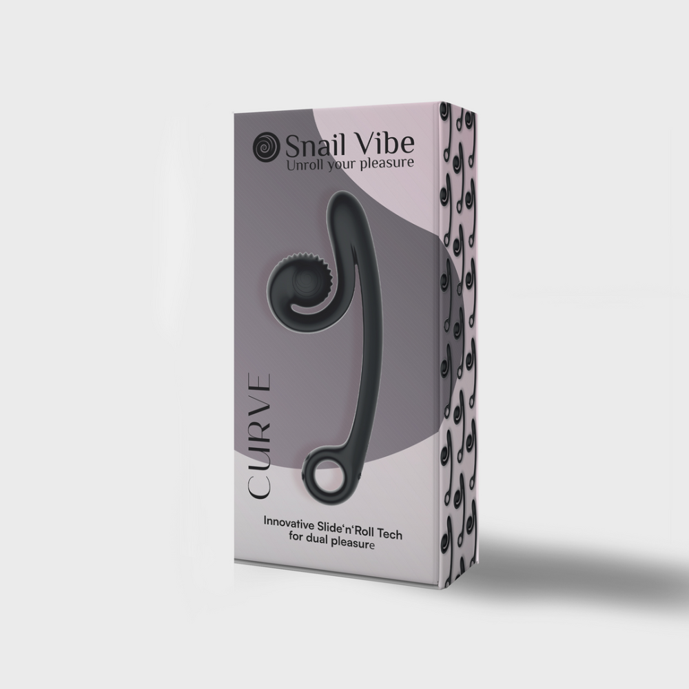 Snail Vibe Snail Vibe - Curve Vibrator - Black