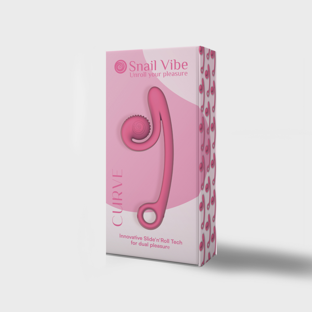 Snail Vibe Snail Vibe - Curve Vibrator - Pink