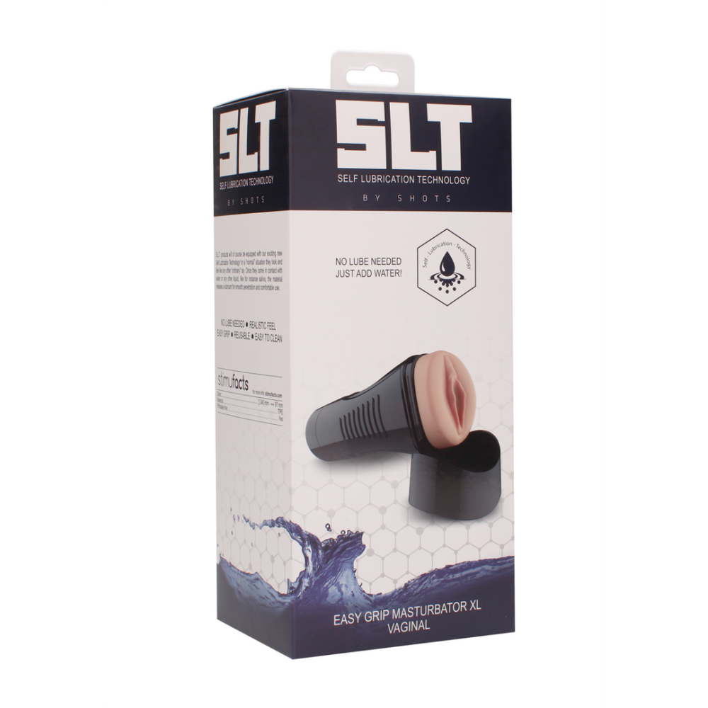 SLT by Shots Self Lubrication Easy Grip Masturbator XL Vaginal
