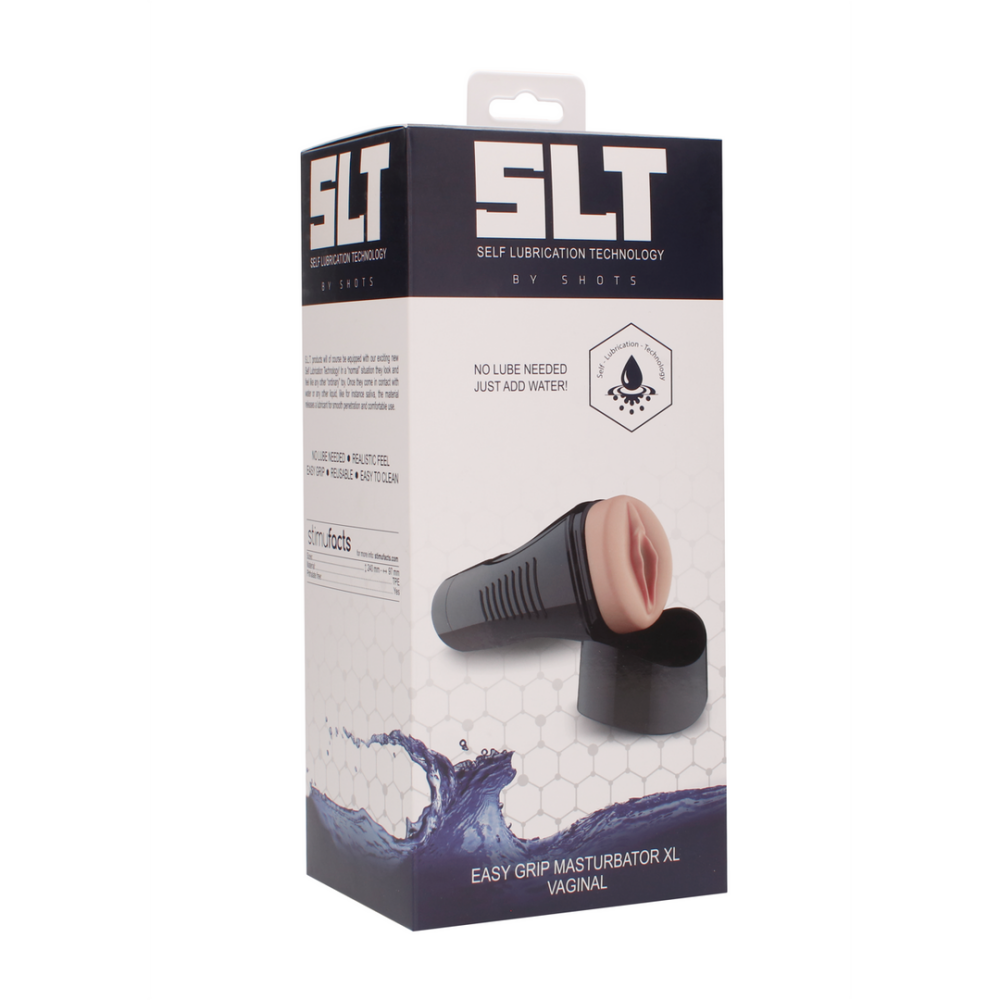 SLT by Shots Zelfsmerende Easy Grip Masturbator XL Vaginal