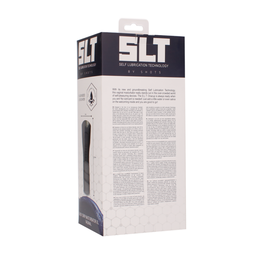SLT by Shots Self Lubrication Easy Grip Masturbator XL Vaginal
