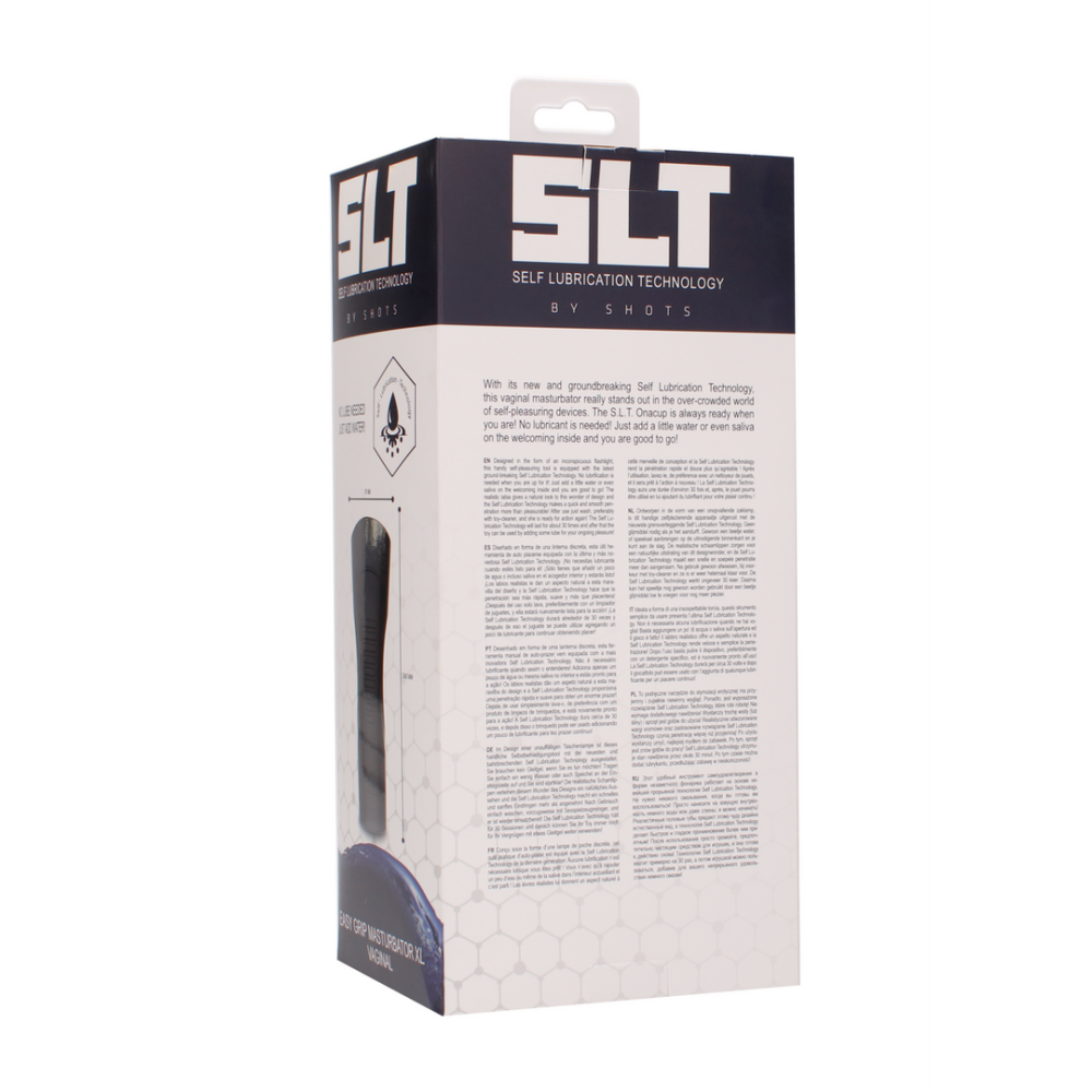 SLT by Shots Zelfsmerende Easy Grip Masturbator XL Vaginal
