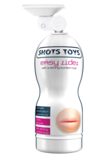 Shots Toys by Shots Easy Rider - Masturbator with Strong Suction Cup - Mouth