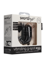Shots Toys by Shots Wireless Vibrating G-Spot Egg - Medium