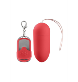 Shots Toys by Shots Vibrating Egg with 10 Speeds and Remote Control - L - Pink