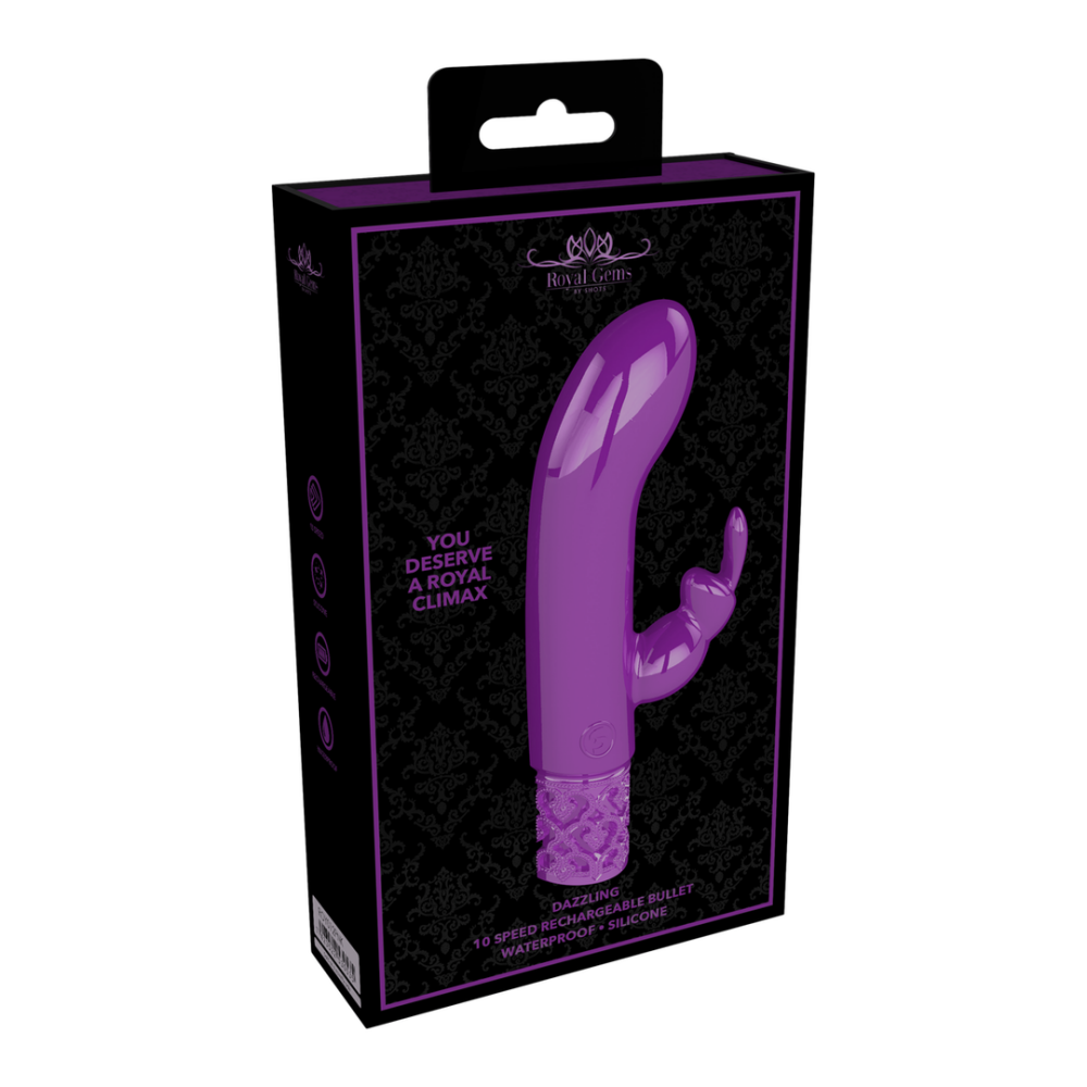 Royal Gems by Shots Dazzling - Powerful Rechargeable Rabbit Vibrator