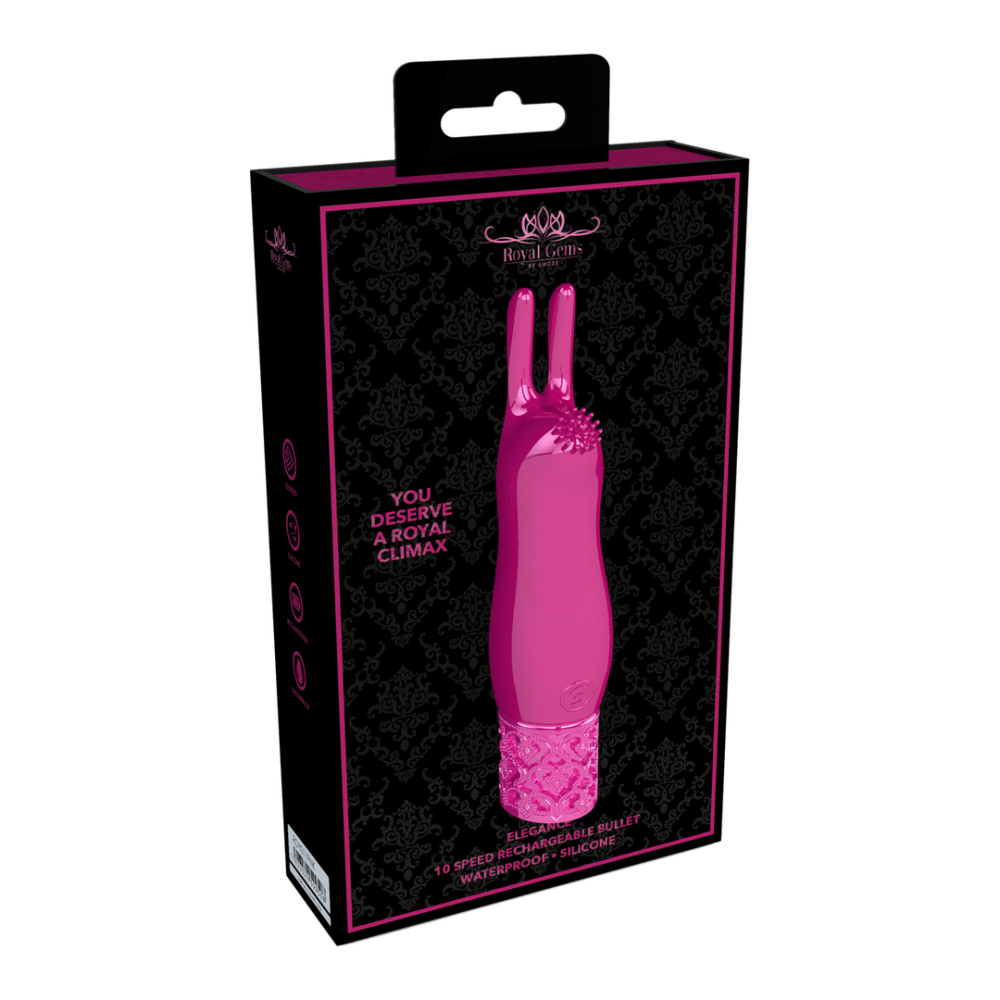 Royal Gems by Shots Elegance - Rechargeable Rabbit Vibrator