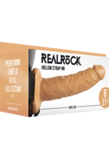 RealRock by Shots Hollow Strap-On without Balls - 8 / 20,5 cm