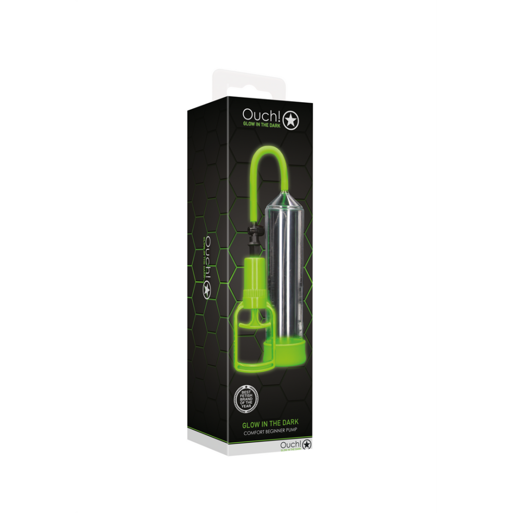 Ouch! by Shots Comfort Beginner Pump - Glow in the Dark