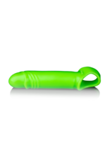 Ouch! by Shots Smooth, Stretchable Penis Sheath - Glow in the Dark