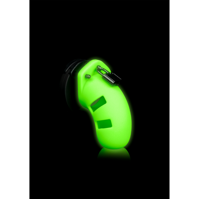 Image of Ouch! by Shots Model 20 Chastity Cage - Glow in the Dark - 4 / 9 cm