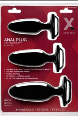 PerfectFitBrand Finger Grip Plug Starter Kit - Butt Plug Kit with Finger Grip