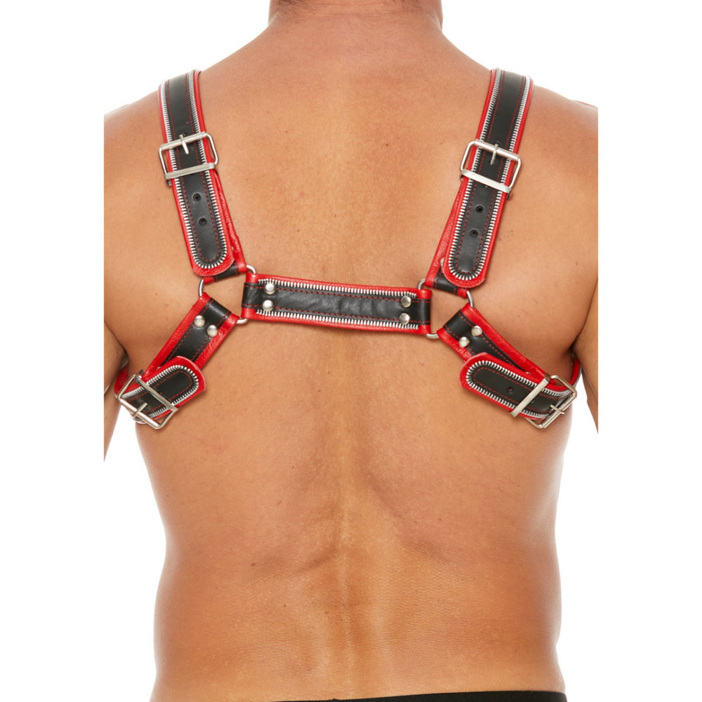 Ouch! by Shots Z Series Chest Bulldog Harness - S/M