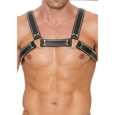 Image of Ouch! by Shots Z Series Chest Bulldog Harness - S/M