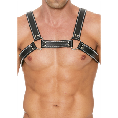 Image of Ouch! by Shots Z Series Chest Bulldog Harness - L/XL