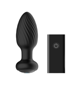 Nexus Tornado - Remote Control Rotating Butt Plug - Black