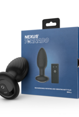 Nexus Tornado - Remote Control Rotating Butt Plug - Black