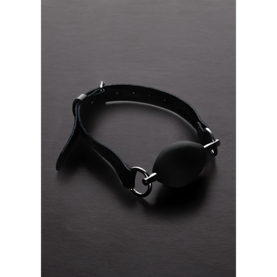 Image of Steel by Shots Oval Silicone Ball Gag