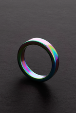 Steel by Shots Rainbow Flat C-Ring - 0.3 x 1.8 / 8 x 45 mm