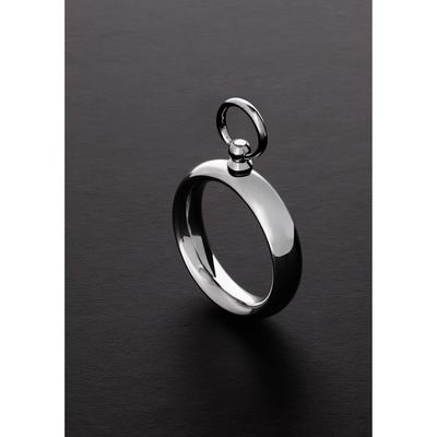 Image of Steel by Shots Donut Ring with O-ring - 0.6 x 0.3 x 50 / 15 x 8 x 50 mm